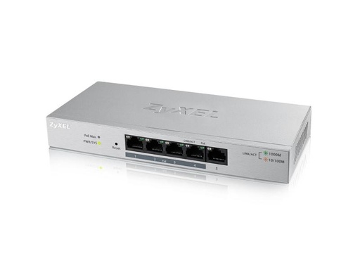 [90042580 779870] Zyxel PoE+ Switch GS1200-5HPv2 5 Port
