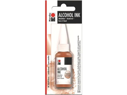 [90042725 1082563] Marabu Alkoholtinte Ink Metallic Bronze, 20 ml