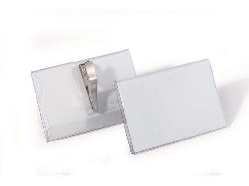 [90245692 578979] DURABLE Namensschild mit Clip 25 x 90x54 mm