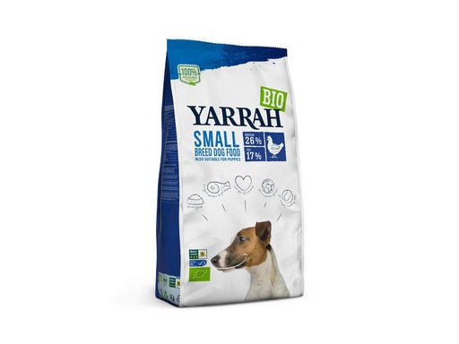 [90245718 1414398] Yarrah Trockenfutter Bio Adult Huhn Small Breed, 2 kg