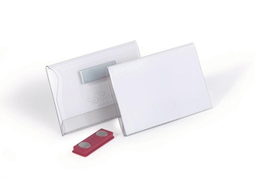 [90246006 578990] DURABLE Namensschild mit Magnet 25 x 90x54 mm