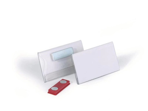 [90246021 578989] DURABLE Namensschild mit Magnet 25 x 75x40 mm