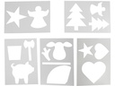 Creativ Company Schablone Weihnachten 5 Stück