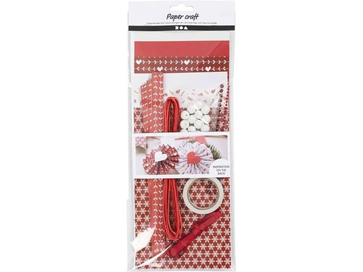 [90246165 1395385] Creativ Company Bastelset Papier Kreativ-Mix für Weihnachtsdeko