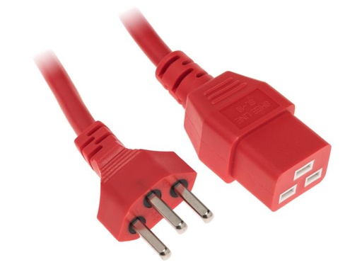 [90042792 715917] Diggelmann Netzkabel 2 m C19-T23