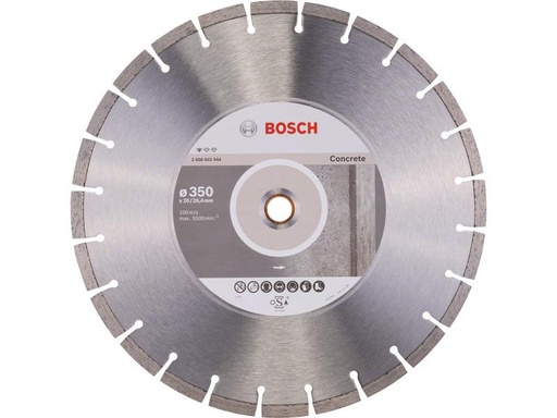 [90246287 1338420] Bosch Professional Diamanttrennscheibe Standard for Concrete, 350 x 2.8 x 10 mm