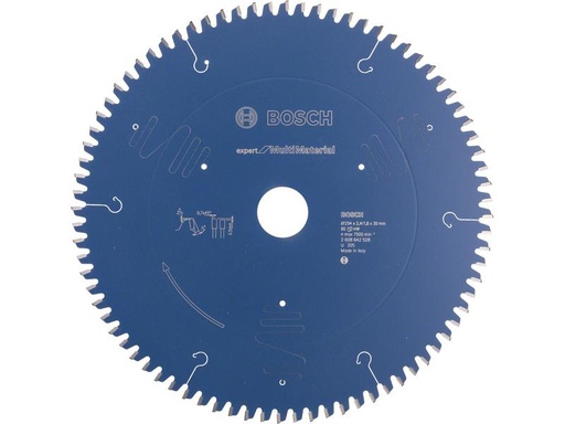 [90246361 1338652] Bosch Professional Kreissägeblatt Expert Multi Material 254 x 30 x 2.4 mm, Z 80
