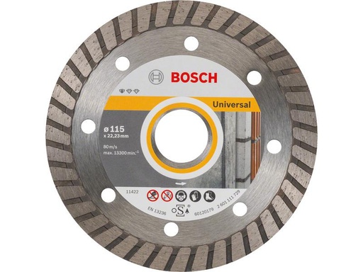 [90246365 1338409] Bosch Professional Diamanttrennscheibe Standard for Universal, 115 x 2 x 10 mm