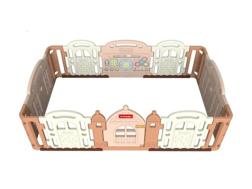 [90246395 1422734] Dwinguler Laufgitter Castle Caramel 2.4 m x 1.5 m x 78.3 cm