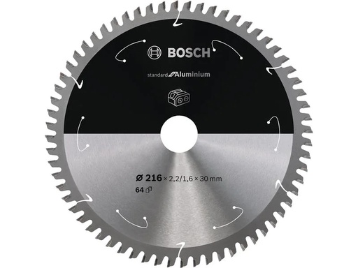 [90246473 1424947] Bosch Professional Kreissägeblatt Standard for Wood 216 x 2.2 x 30 mm, 64 Z