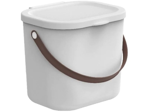 [90246495 1424543] Rotho Aufbewahrungsbox Albula 6 l, Weiss