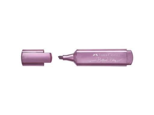 [90246532 1403126] Faber-Castell Textmarker 1546 Brilliant Ruby, Metallic