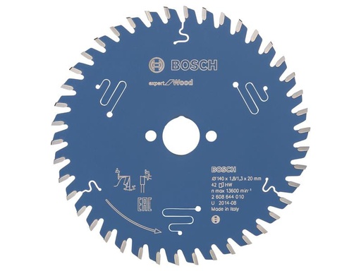 [90246542 1424939] Bosch Professional Kreissägeblatt Expert for Wood 140 x 1.8 x 20 mm, Z 42