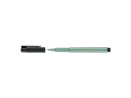 [90246728 1403109] Faber-Castell Tuschestift PITT Grün-metallic