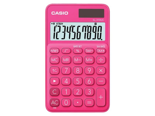 [90246779 1397362] Casio Taschenrechner SL-310UC-RD Rot
