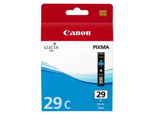 [90043008 217260] Canon Tinte PGI-29C / 4873B001 Cyan