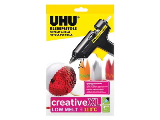 [90246823 1408808] UHU Heissklebepistole Creative XL Low Melt 110 °C