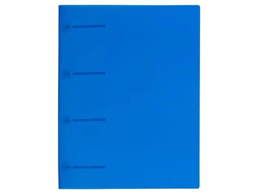 [90247090 1402292] Kolma Schnellhefter Easy A4 XL, Blau/Transparent
