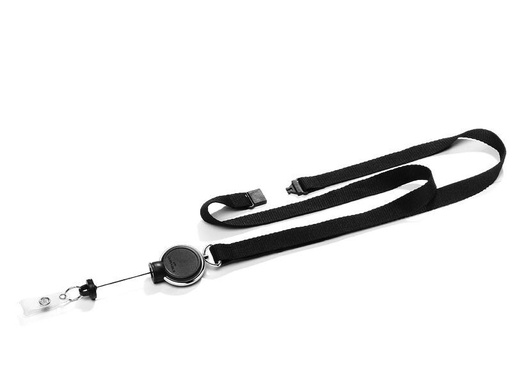 [90247151 1401745] DURABLE Ausweishalter Jojo Extra Strong Schwarz, 1 Stück
