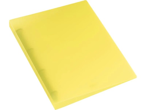 [90247175 1402245] Kolma Ringbuch Easy Ø 3 cm, Gelb/Transparent