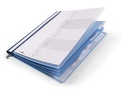 DURABLE Hängeregister Blau, 5 Stück