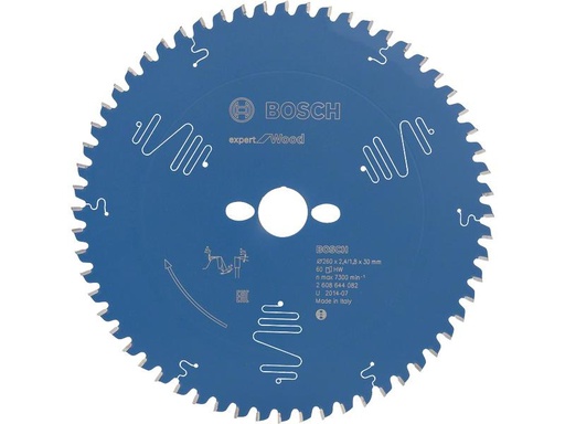 [90247305 1338669] Bosch Professional Kreissägeblatt Expert for Wood, 260 x 30 x 2.4 mm, Z 60