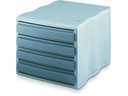 Styro Schubladenbox Styrowave 4 Schubladen, Grau