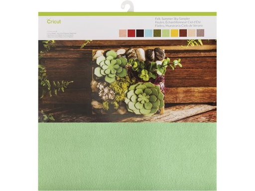 [90247346 1347622] Cricut Bastelfilz summer sky 10 Stück, 30.5 x 30.5 cm