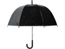 Esschert Design Schirm Sternenhimmel Schwarz/Weiss