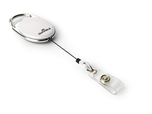 [90247348 1401736] DURABLE Ausweishalter Jojo Style Weiss, 10 Stück