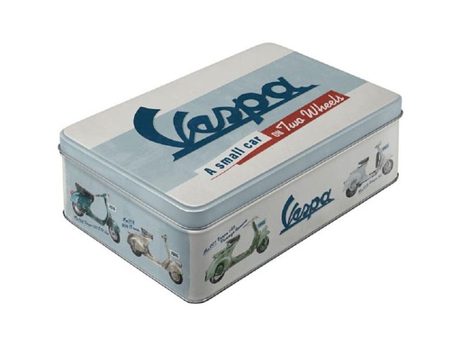 [90247424 1425486] Nostalgic Art Vorratsdose Vespa 3 l, Blau/Rot/Weiss