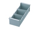 Styro Karteibox quer A7, Grau