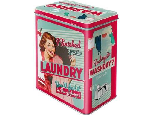 [90247606 1425500] Nostalgic Art Vorratsdose Laundry 3 l, Mehrfarbig