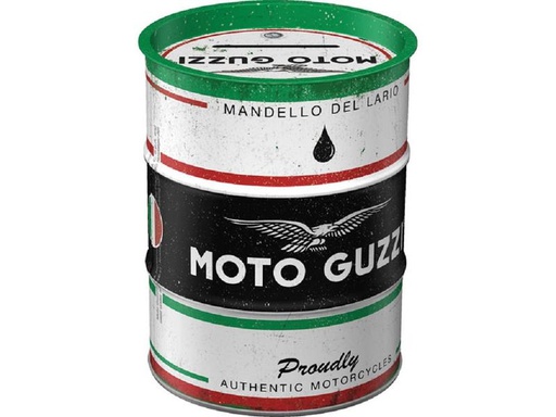 [90247628 1425468] Nostalgic Art Spardose Moto Guzzi Schriftzug