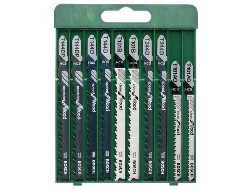 [90247697 1338847] Bosch Stichsägeblätter-Set Holz, 10-teilig