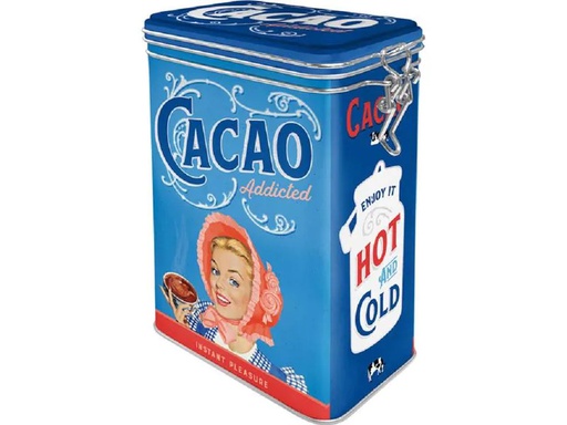 [90247699 1425492] Nostalgic Art Vorratsdose Cacao 1.3 l, Blau/Rot/Weiss