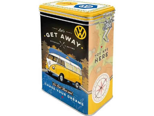 [90247716 1425489] Nostalgic Art Vorratsdose VW Bulli 1.3 l, Mehrfarbig
