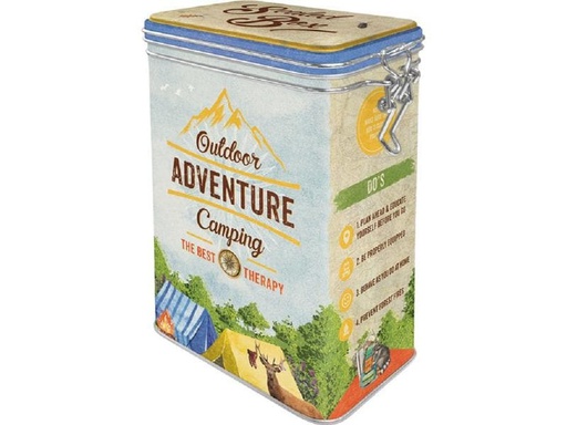 [90247841 1425495] Nostalgic Art Vorratsdose Outdoor Adventure 1.3 l, Mehrfarbig