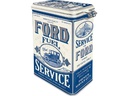 Nostalgic Art Vorratsdose Ford 1.3 l, Blau/Silber/Weiss
