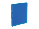 Kolma Ringbuch Easy Soft Ø 2.1 cm, Blau/Transparent