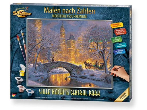 [90247977 1424763] Schipper Malen nach Zahlen Stille Nacht im Central Park