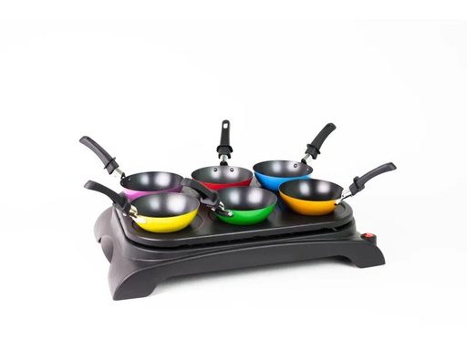 [90248121 944674] OHMEX Wok OHM-PRT-3444POT Party Set