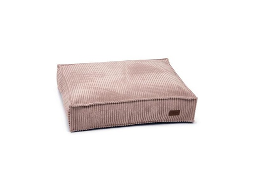 [90248189 1425798] Designed by Lotte Hunde-Bett Ribbed Rosa 70x55X15cm