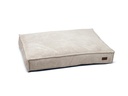 Designed by Lotte Hunde-Bett Ribbed Hellgrau 100x70x15cm