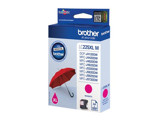 [90043347 316656] Brother Tinte LC-225XLM Magenta