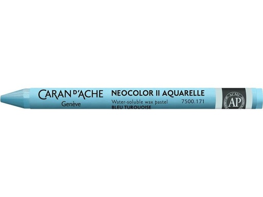 [90248285 1389309] Caran d'Ache Wachsmalstifte Neocolor 2 wasservermalbar Türkis