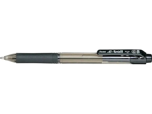 [90248290 1401786] pentel Kugelschreiber E-Ball 1 mm, Schwarz