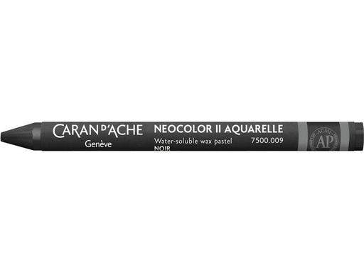 [90248299 1389288] Caran d'Ache Wachsmalstifte Neocolor 2 wasservermalbar Schwarz
