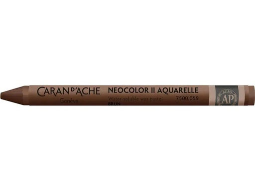 [90248316 1389294] Caran d'Ache Wachsmalstifte Neocolor 2 wasservermalbar Braun