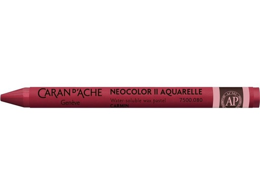 [90248331 1389298] Caran d'Ache Wachsmalstifte Neocolor 2 wasservermalbar Karmin